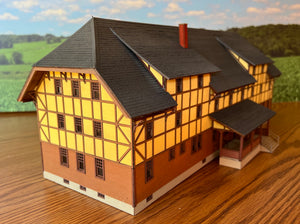 HO Scale Iaaak Walton Inn model at our store