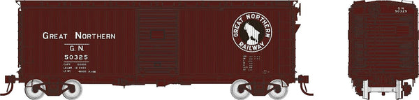 RESERVE: Great Northern 1937-1942 wood sheathed 40-foot boxcars