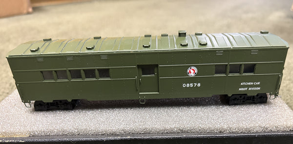 Troop Kitchen car, factory painted #08578 Minot Division