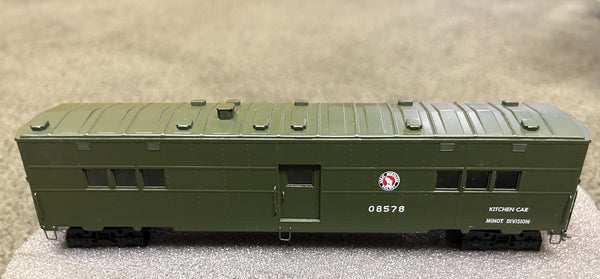 Troop Kitchen car, factory painted #08578 Minot Division