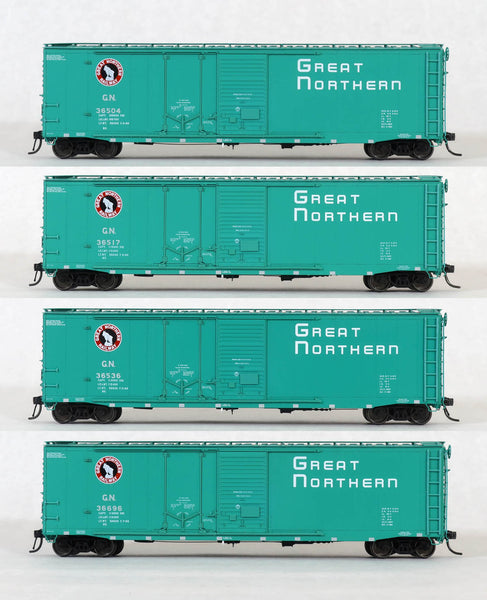 B7 GN 36000 SERIES PLUG AND SLIDING DOOR STEEL BOXCARS