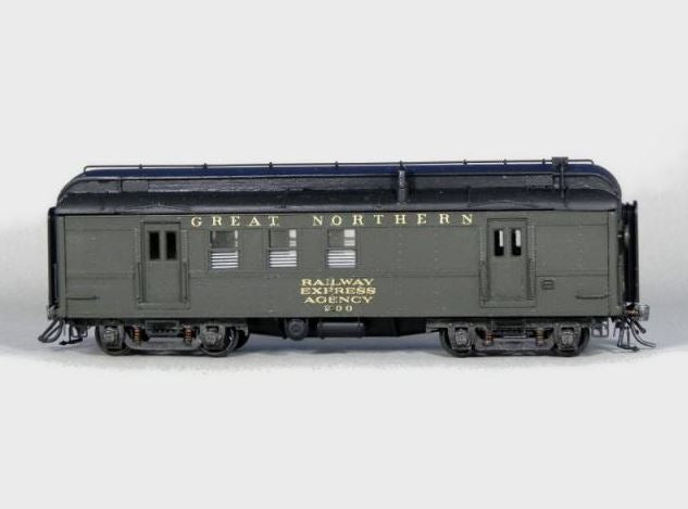 NON-BRASS Bethlehem Car Works 40 foot Steel Baggage Car KIT, cars 200-201