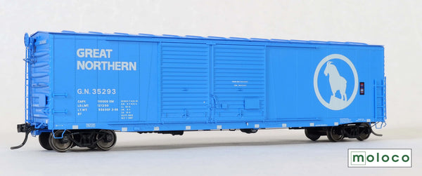 B7 GN 35000 SERIES DOBLE SLIDING DOOR STEEL BOXCARS