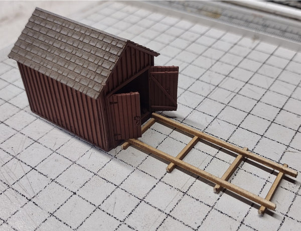 Great Northern Handcar House, Standard Plan of 1896 - HO Scale