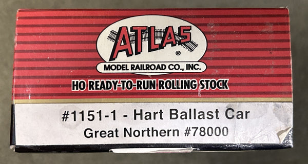 NON-BRASS Atlas Hart ballast car GN #78000 RTR