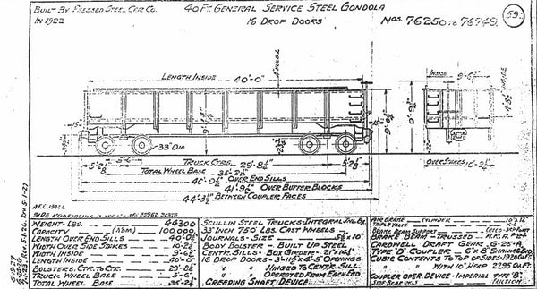 Equipment Diagram Bundle:  Era 1912 through 1927