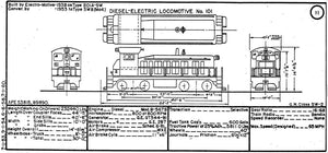 Equipment Diagram Book - 1960 Locomotive - Digital