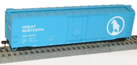 B5 50 foot box car with plug door, Big Sky Blue