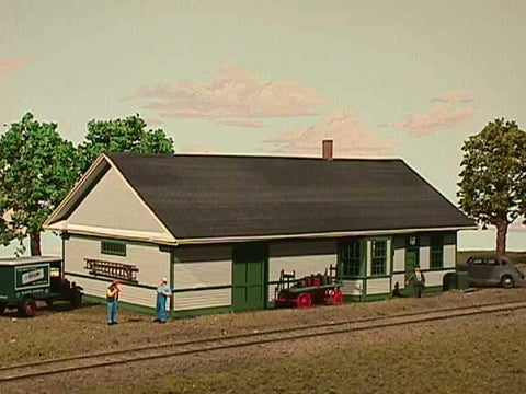 GN 30X60' Standard Depot - HO Scale