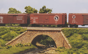 GN Single Span Stone Arch Bridge - HO