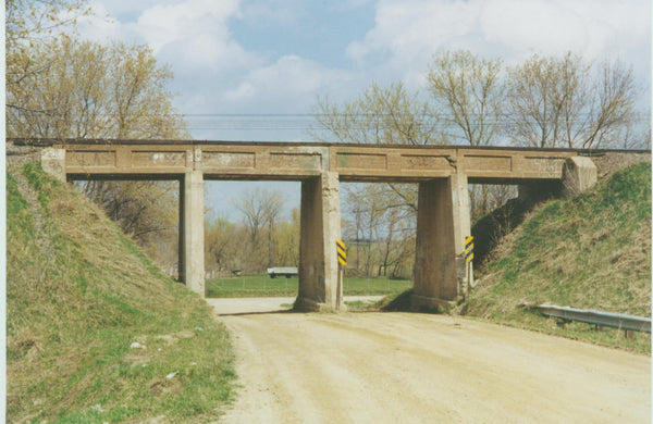 GN Four Span Ballast Deck Concrete Bridge - HO