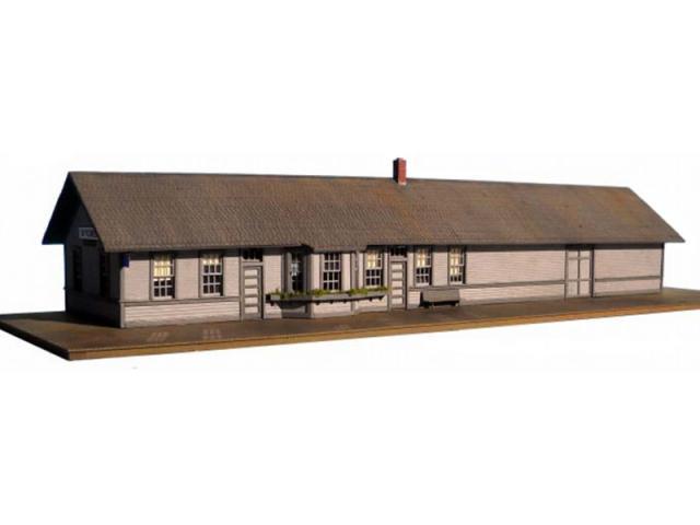 GN Skykomish Depot - HO Scale