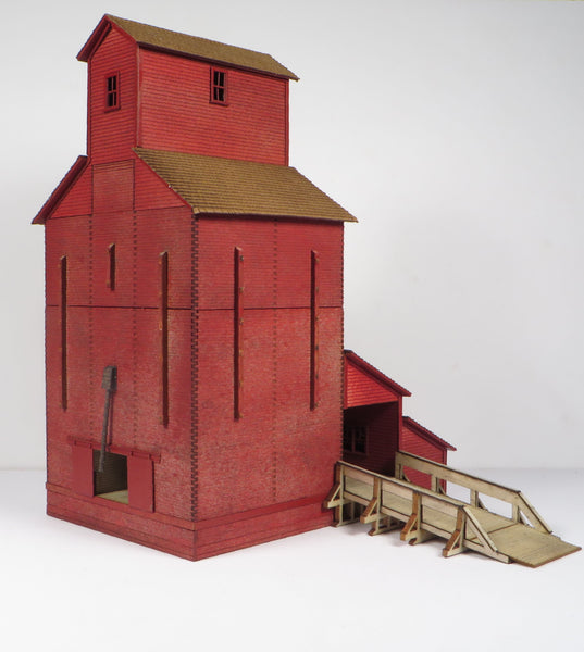 Touhey Grain Elevator - HO