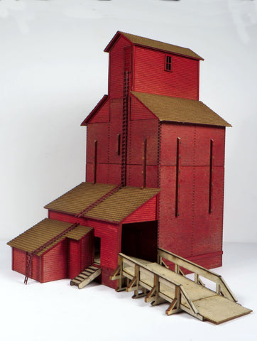 Touhey Grain Elevator - HO